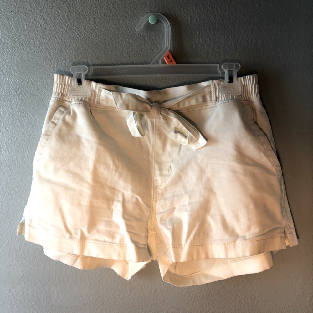 White Levi Boat shorts